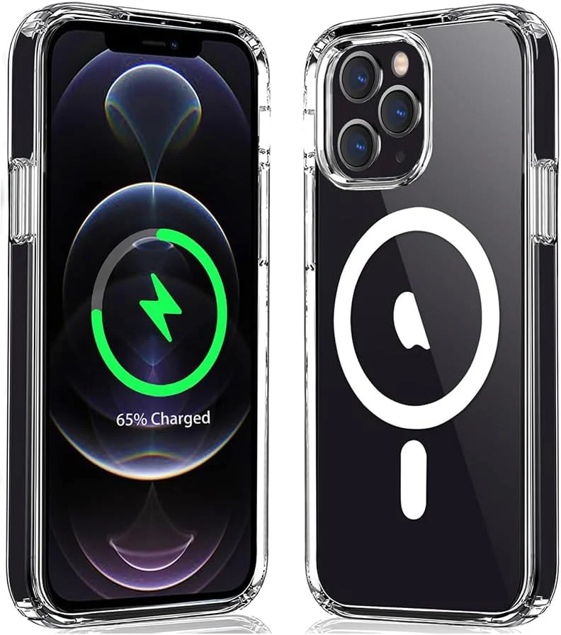 PROTECT  iPhone 12 Pro Lucid Phone Case, Magsafe, Bundle, Screen Protector included, Clear, MSIP12P