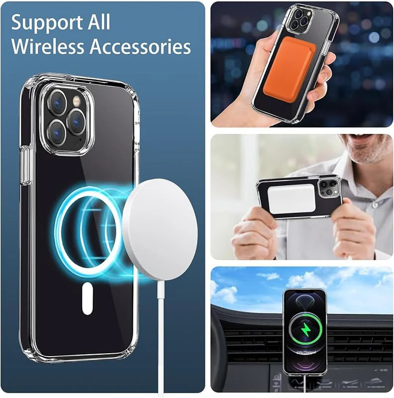 PROTECT  iPhone 12 Pro Lucid Phone Case, Magsafe, Bundle, Screen Protector included, Clear, MSIP12P - Image 2