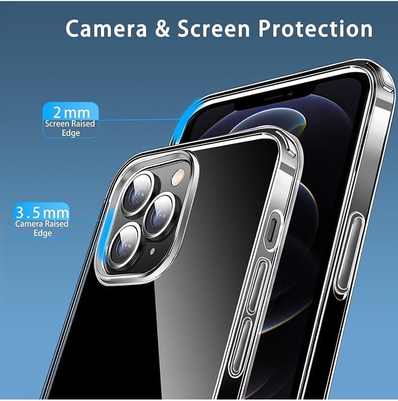 PROTECT  iPhone 12 Pro Lucid Phone Case, Magsafe, Bundle, Screen Protector included, Clear, MSIP12P - Image 3