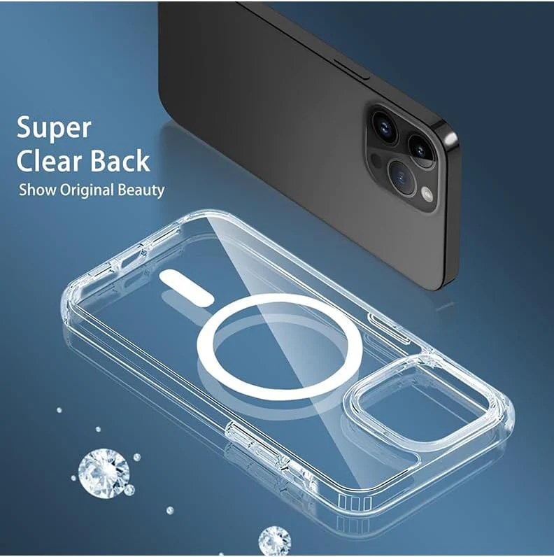 PROTECT  iPhone 12 Pro Lucid Phone Case, Magsafe, Bundle, Screen Protector included, Clear, MSIP12P - Image 5