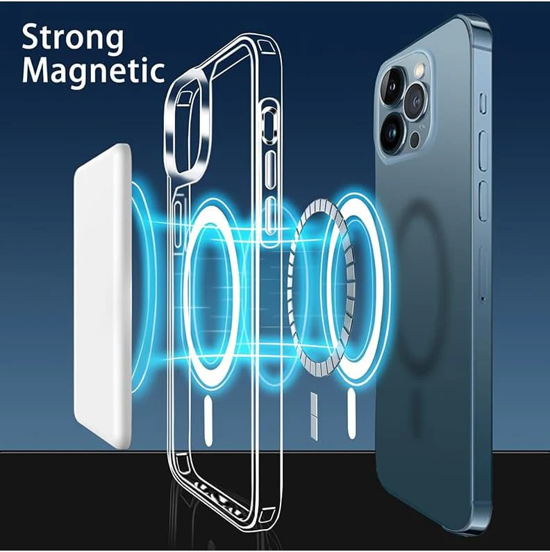 PROTECT  iPhone 12 Pro Lucid Phone Case, Magsafe, Bundle, Screen Protector included, Clear, MSIP12P - Image 6