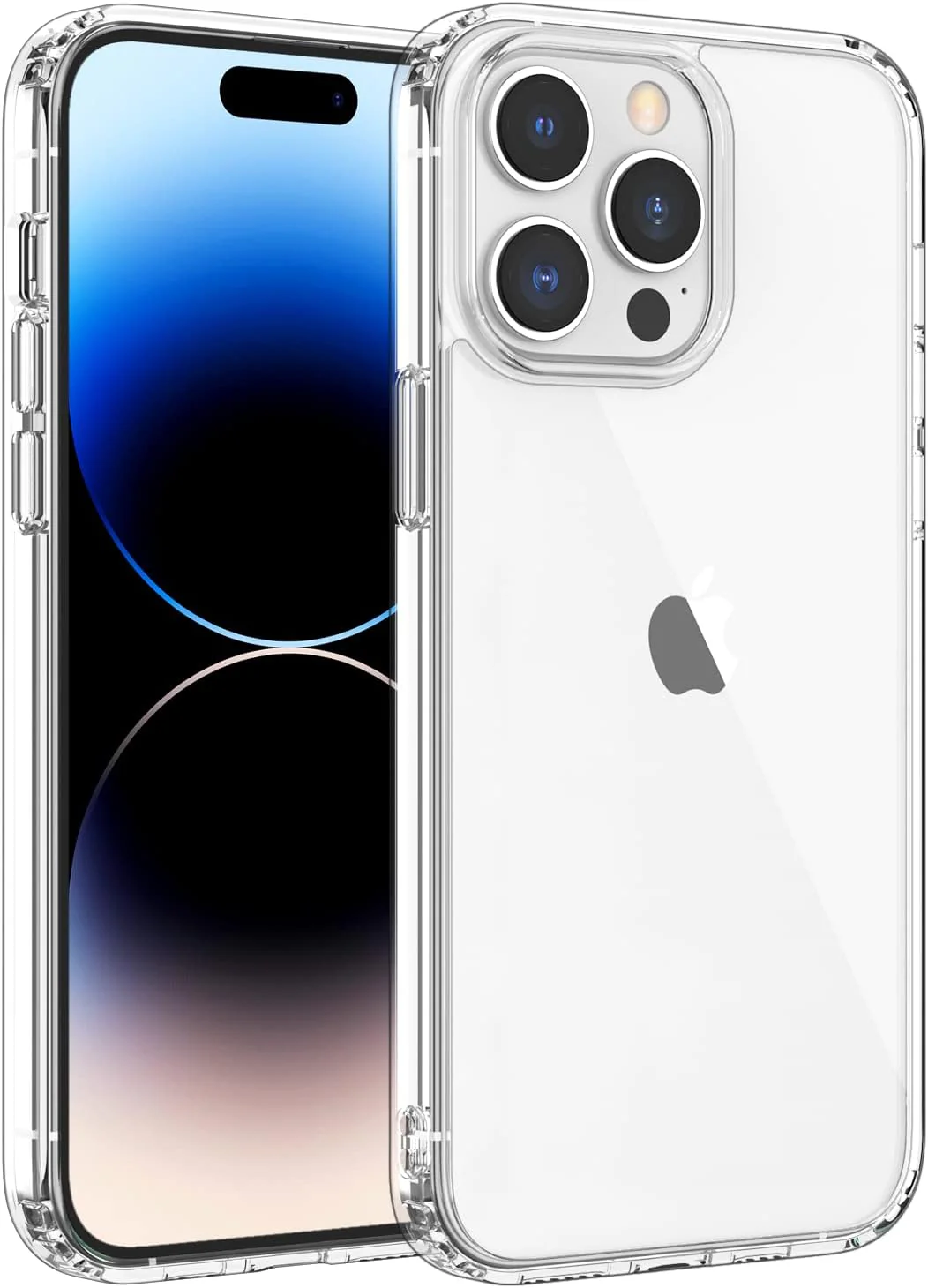 PROTECT  iPhone 14 Pro Max Lucid Phone Case, Anti Scratch, Bundle, Screen Protector included, Protective, Clear, LIP14PM
