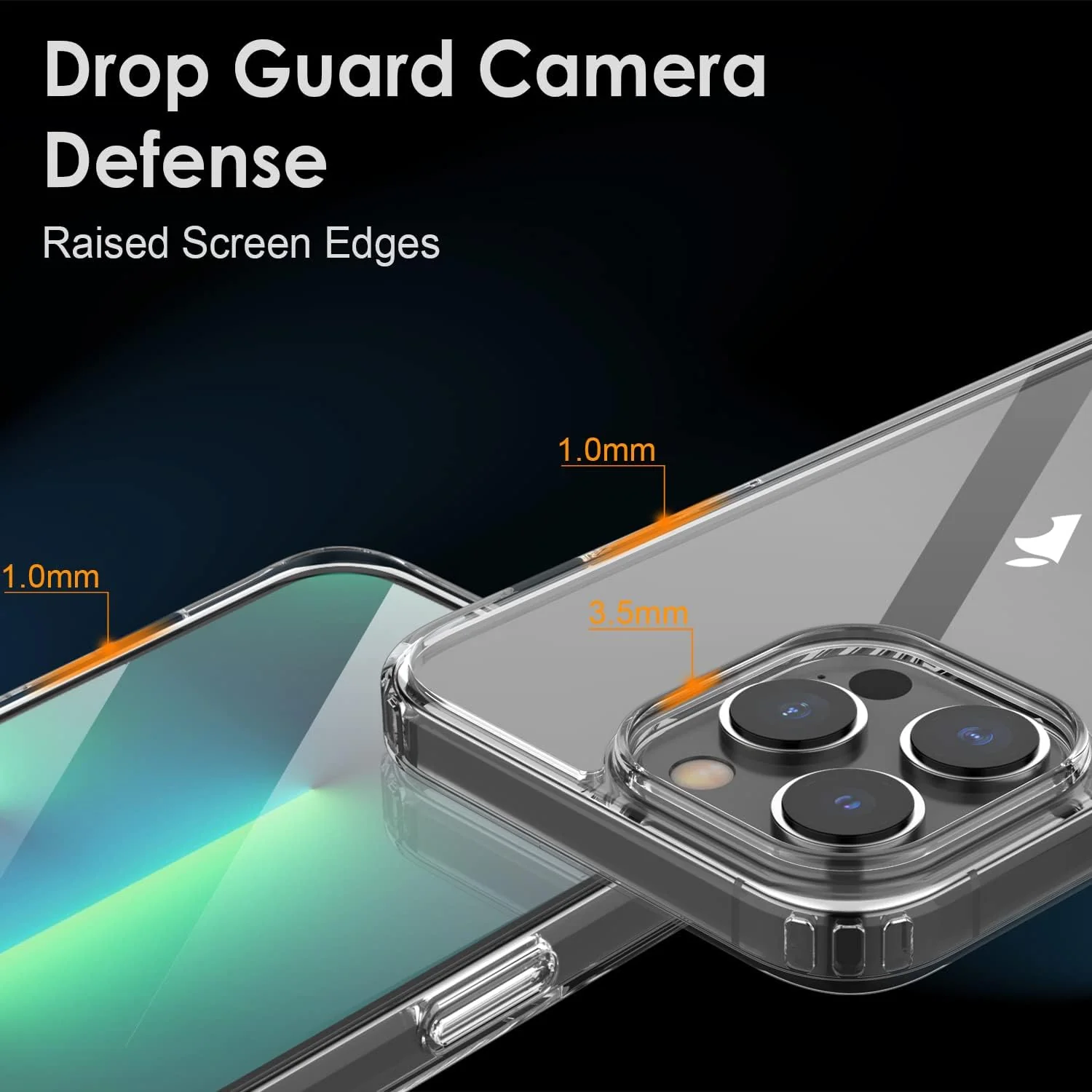 PROTECT  iPhone 14 Pro Max Lucid Phone Case, Anti Scratch, Bundle, Screen Protector included, Protective, Clear, LIP14PM - Image 3