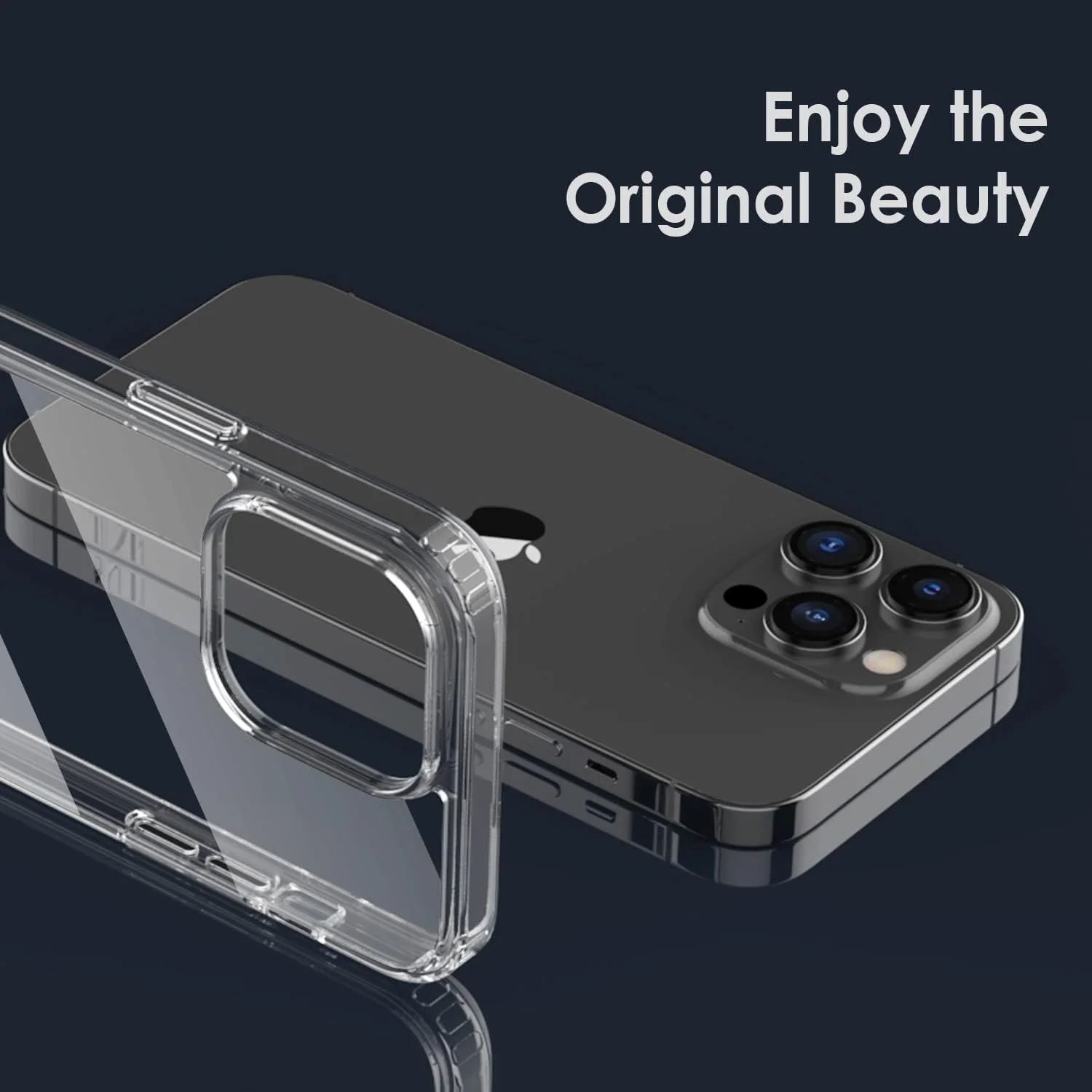 PROTECT  iPhone 14 Pro Max Lucid Phone Case, Anti Scratch, Bundle, Screen Protector included, Protective, Clear, LIP14PM - Image 4
