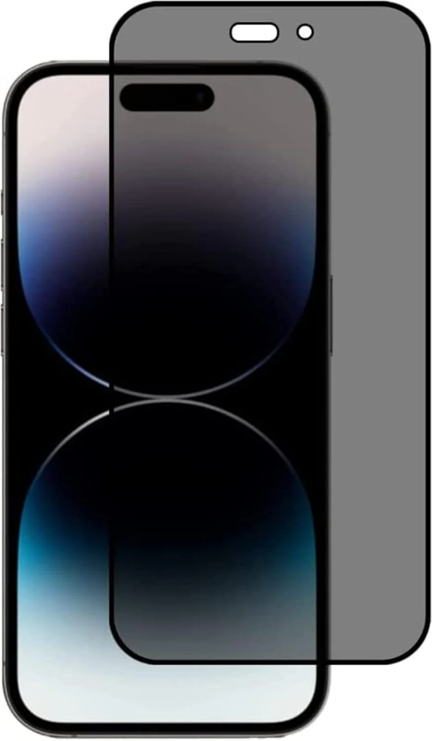 PROTECT  iPhone 14 Pro Max Privacy Screen Protector,  9D Tempered Glass, Anti Scratch, Matte , Black, PIP14PM