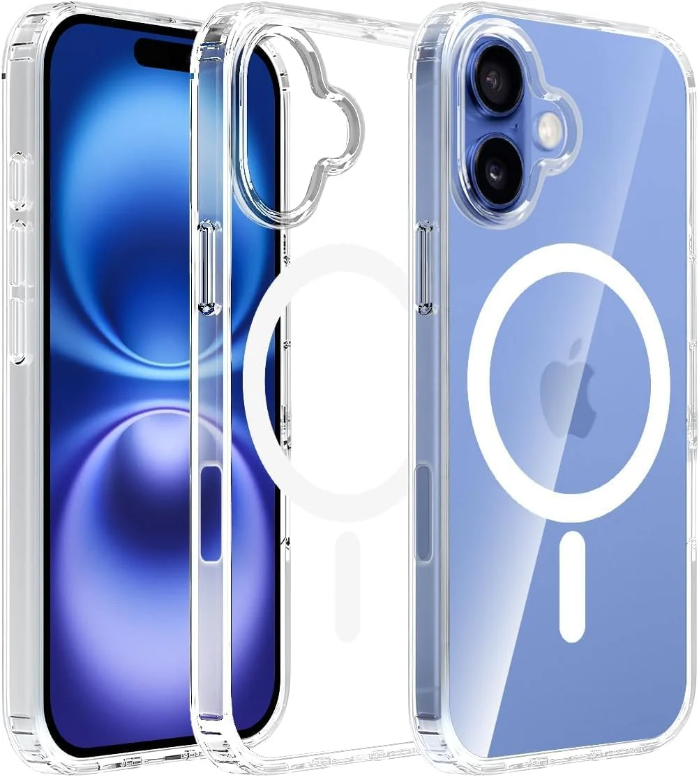 PROTECT IPHONE 16 Magsafe Phone Case, Anti Scratch, Transparent, Protective, Clear, MSIP16
