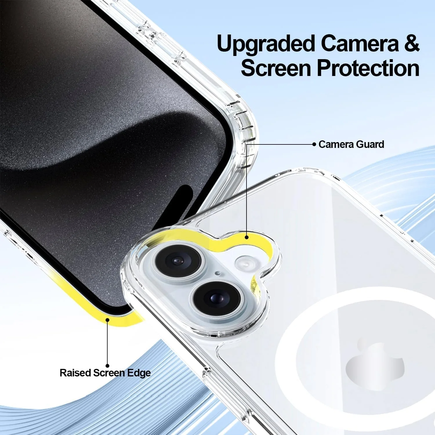PROTECT IPHONE 16 Magsafe Phone Case, Anti Scratch, Transparent, Protective, Clear, MSIP16 - Image 3