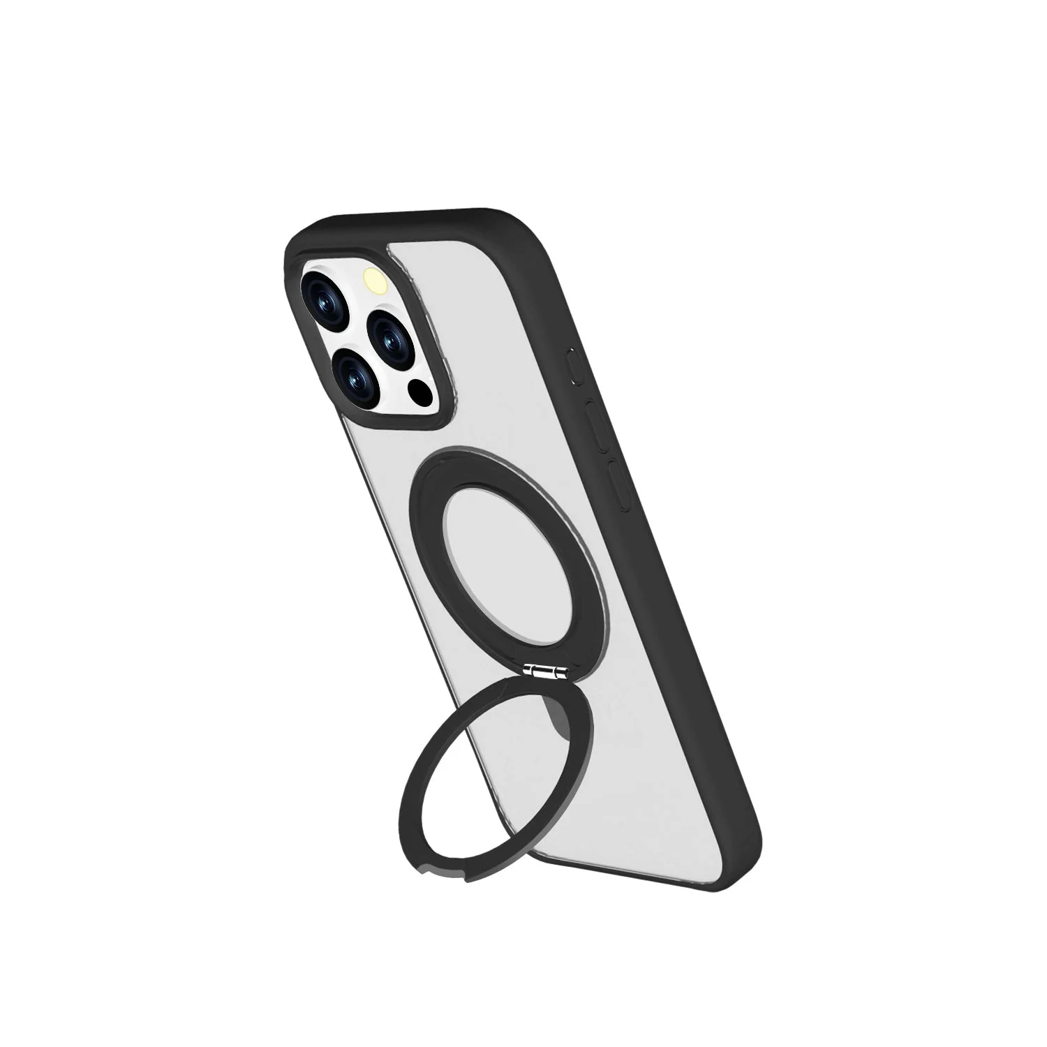 PROTECT iPhone 16 Pro Fume Phone Case, Magsafe, Black, FMSIP16PBLK