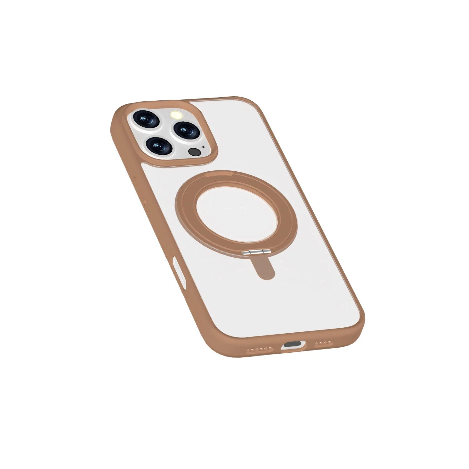PROTECT iPhone 16 Pro Fume Phone Case, Magsafe, Brown, FMSIP16PBRN - Image 3