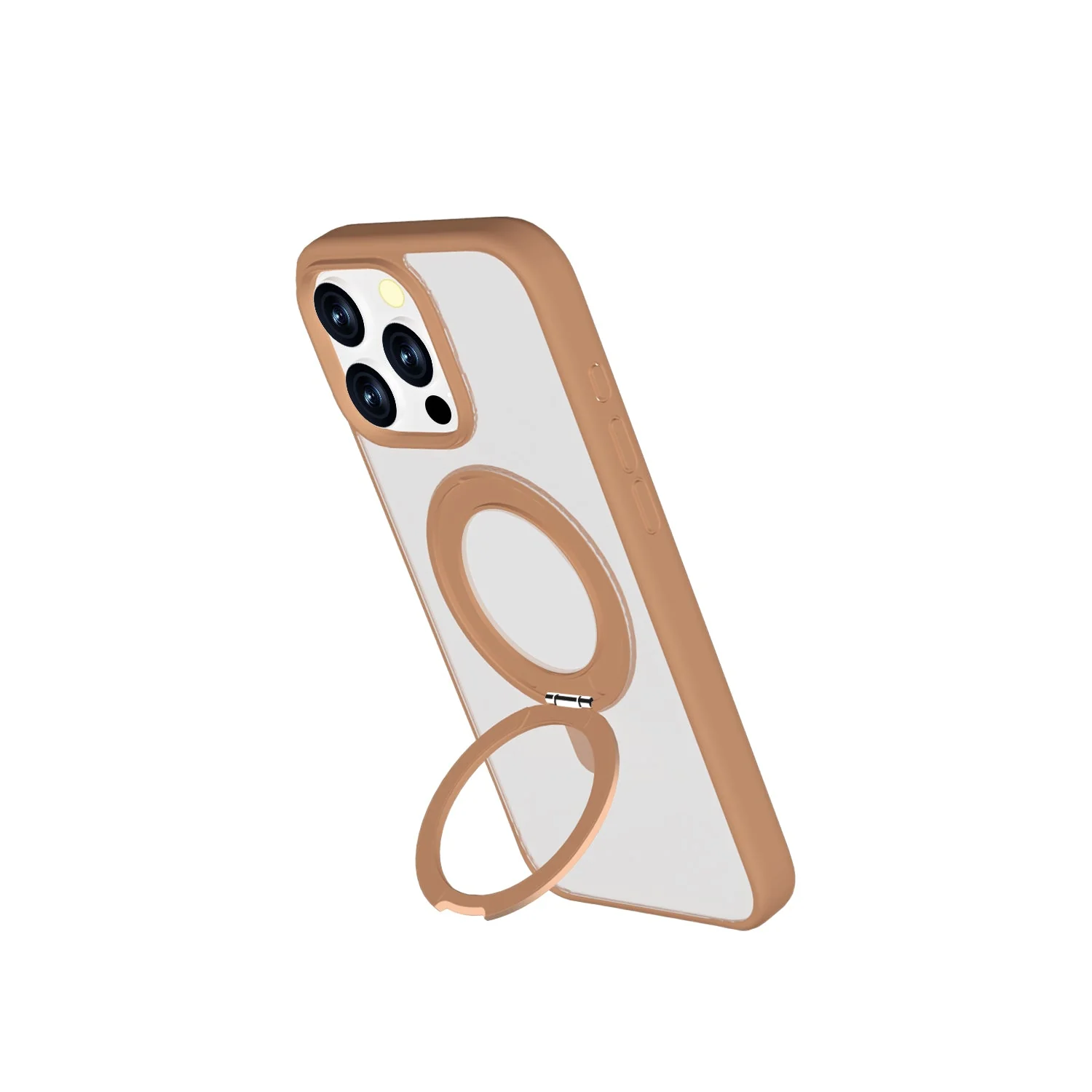 PROTECT iPhone 16 Pro Fume Phone Case, Magsafe, Brown, FMSIP16PBRN - Image 4