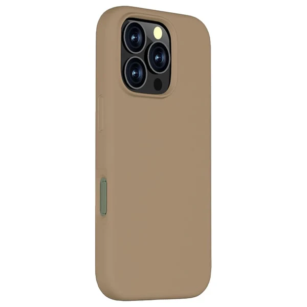 PROTECT  iPhone 16 Pro Max Silicon Phone Case, Magsafe, Protective, Anti Scratch, Brown, SMIP16PMBRN - Image 2