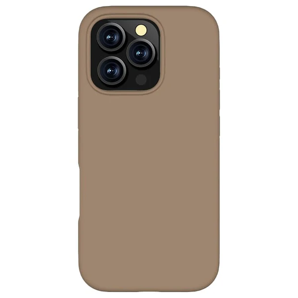 PROTECT  iPhone 16 Pro Max Silicon Phone Case, Magsafe, Protective, Anti Scratch, Brown, SMIP16PMBRN - Image 3