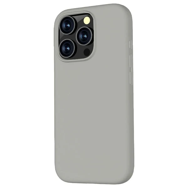 PROTECT  iPhone 16 Pro Max Silicon Phone Case, Magsafe, Protective, Anti Scratch, Platinum, SMIP16PMPLT - Image 2