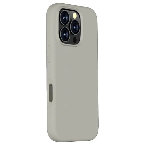 PROTECT  iPhone 16 Pro Silicon Phone Case, Magsafe, Protective, Anti Scratch, Platinum, SMIP16PPLT - Image 2