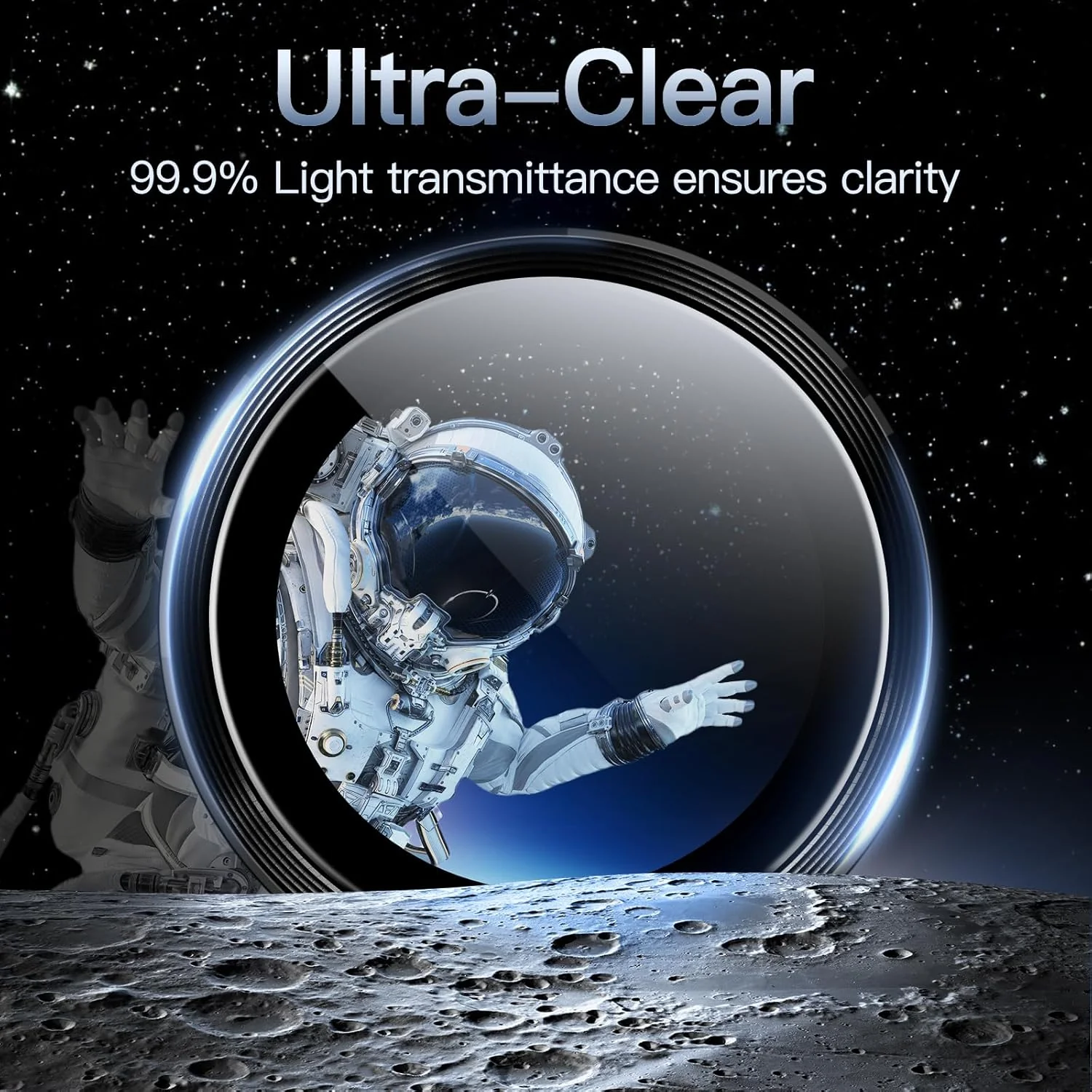 PROTECT  iPhone 16 Xzoom Lens Protector, Sapphire Glass, Alloy Material, Ultra Clear, Premium Finish, Black, XIP16BLK - Image 6