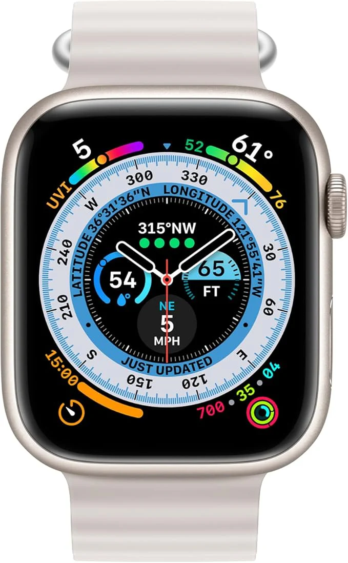 PROTECT  Ocean Band Watch Strap, For Apple Watch, 42/44/45/49mm, Gold, OWS49GLD - Image 2