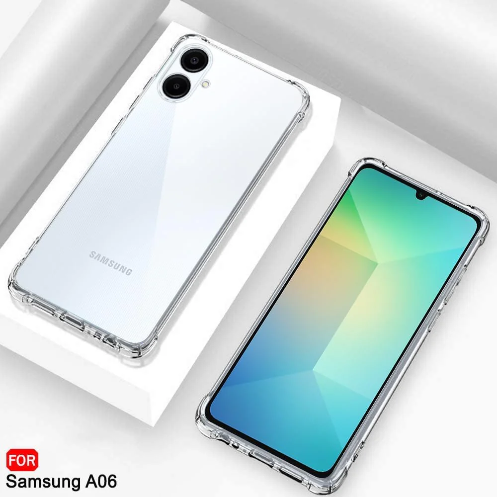 PROTECT  Samsung A06 Lucid Phone Case, Anti Scratch, Bundle, Screen Protector included, Protective, Clear, LSAMA06 - Image 4