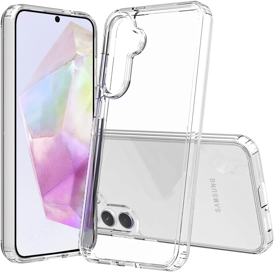 PROTECT Samsung A36 Lucid Phone Case, Anti Scratch, Bundle, Screen Protector included, Protective, Clear, LSAMA36