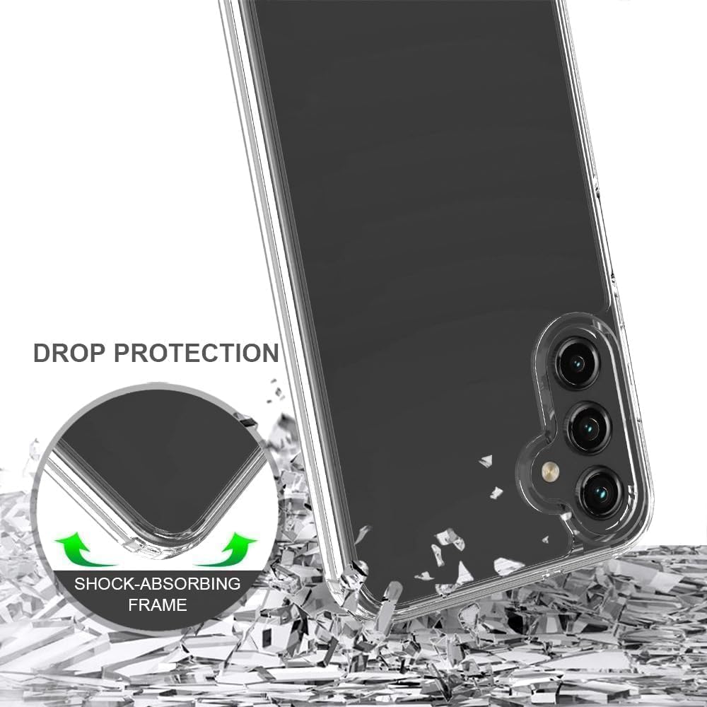 PROTECT Samsung A36 Lucid Phone Case, Anti Scratch, Bundle, Screen Protector included, Protective, Clear, LSAMA36 - Image 2