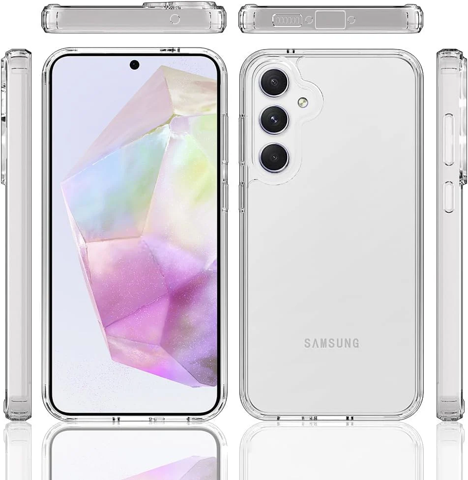 PROTECT Samsung A36 Lucid Phone Case, Anti Scratch, Bundle, Screen Protector included, Protective, Clear, LSAMA36 - Image 6