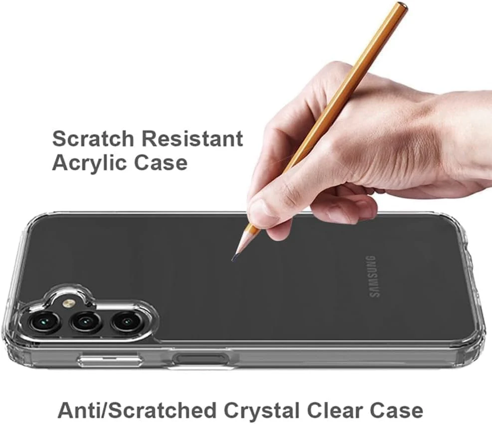 PROTECT  Samsung A56 Lucid Phone Case, Anti Scratch, Bundle, Screen Protector included, Protective, Clear, LSAMA56 - Image 5