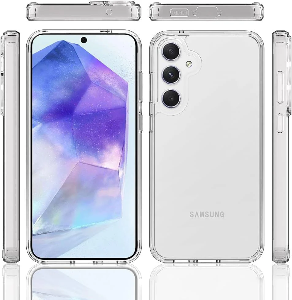 PROTECT  Samsung A56 Lucid Phone Case, Anti Scratch, Bundle, Screen Protector included, Protective, Clear, LSAMA56 - Image 6