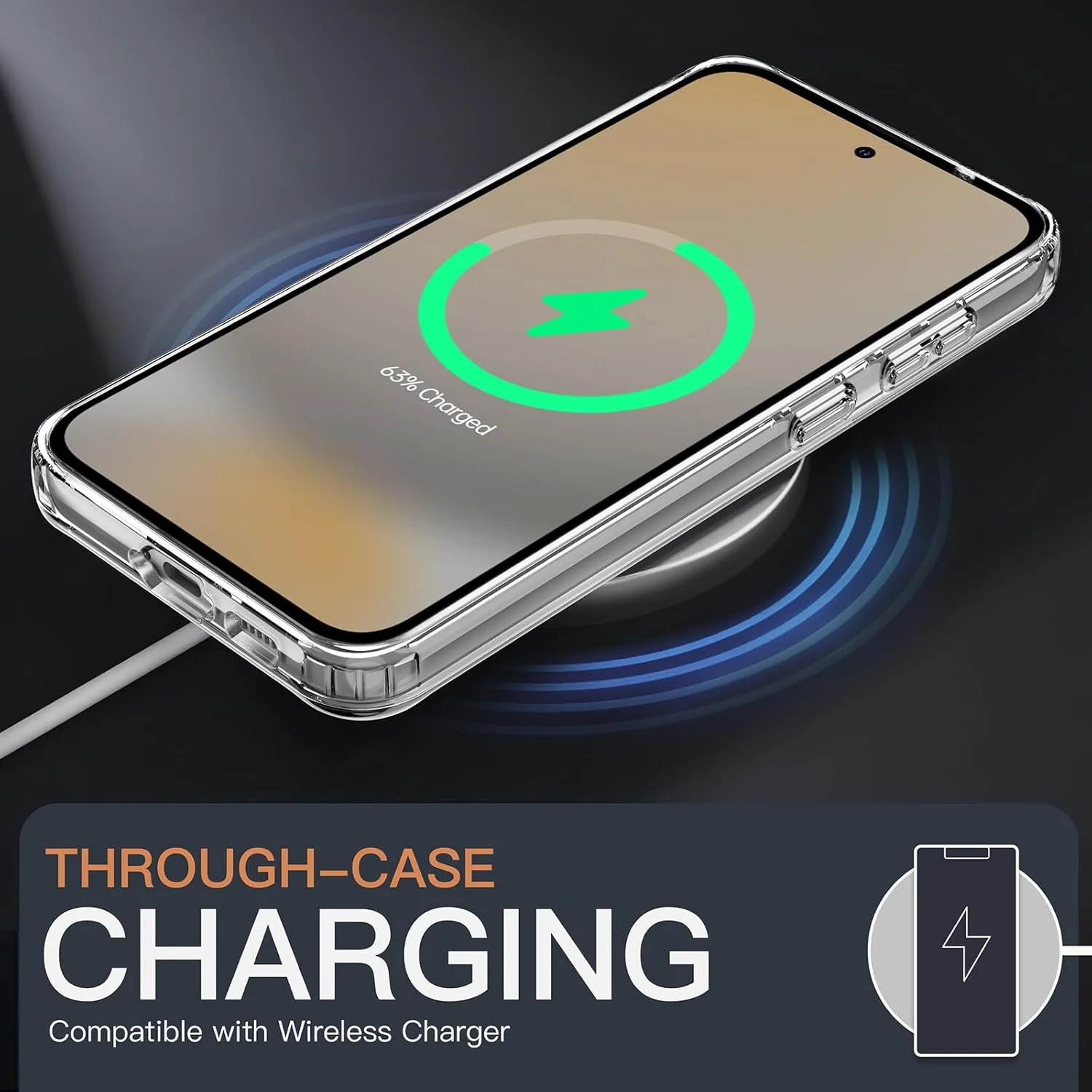 PROTECT  Samsung S24 FE Lucid Phone Case, Anti Scratch, Bundle, Screen Protector included, Protective, Clear, LSAMS24FE - Image 6