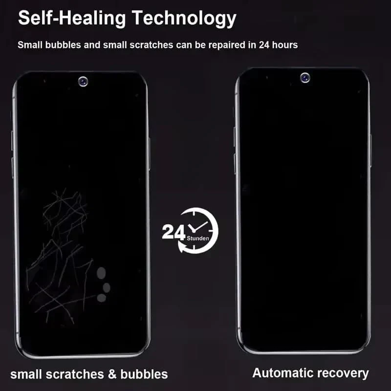 PROTECT  Samsung S25 Privacy Screen Protector,  9D Tempered Glass, Anti Scratch, Matte , Black, PSMS25 - Image 3