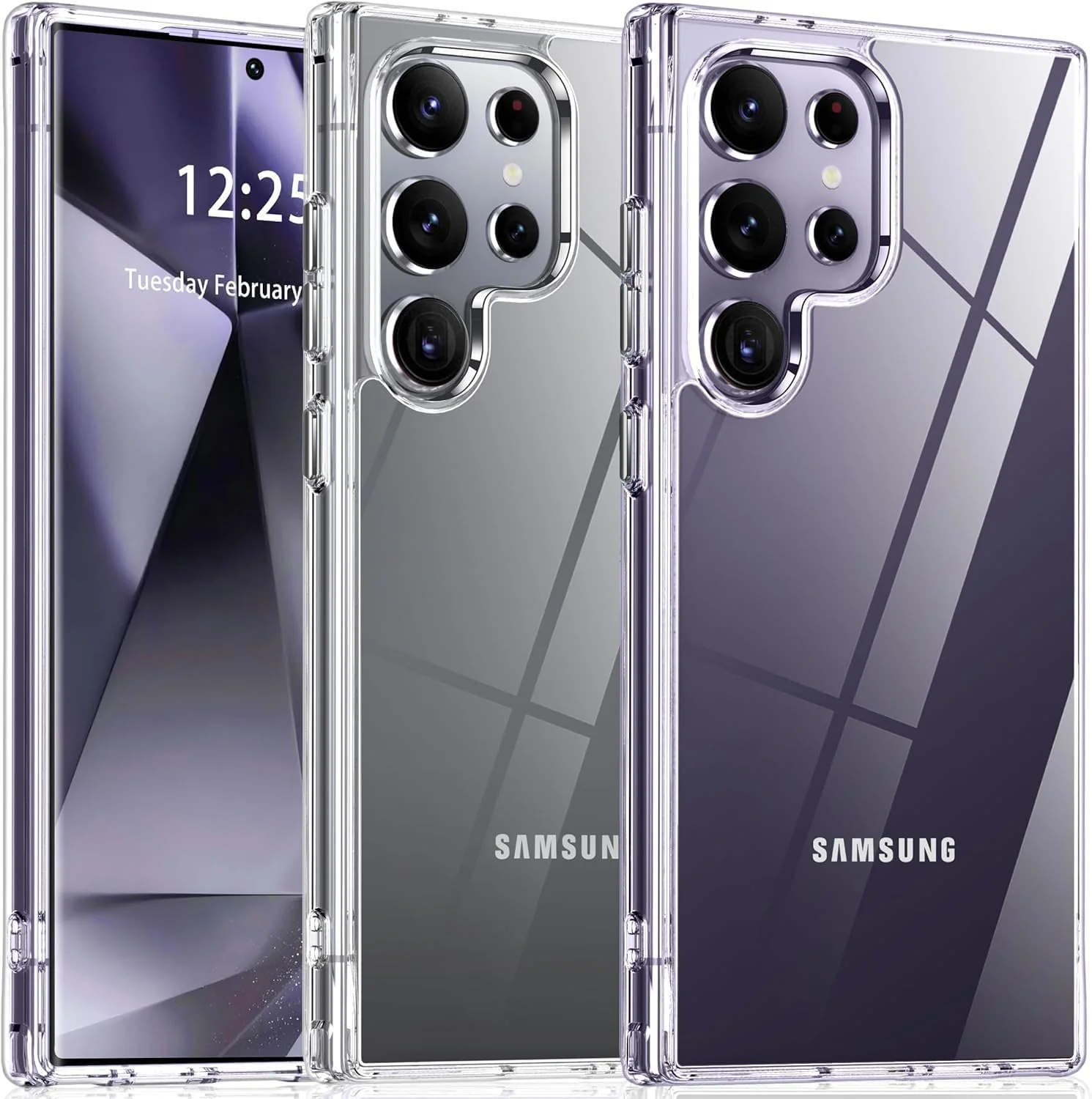 PROTECT  Samsung S25 Ultra Lucid Phone Case, Anti Scratch, Transparent, Protective, Clear, LSAMS25U