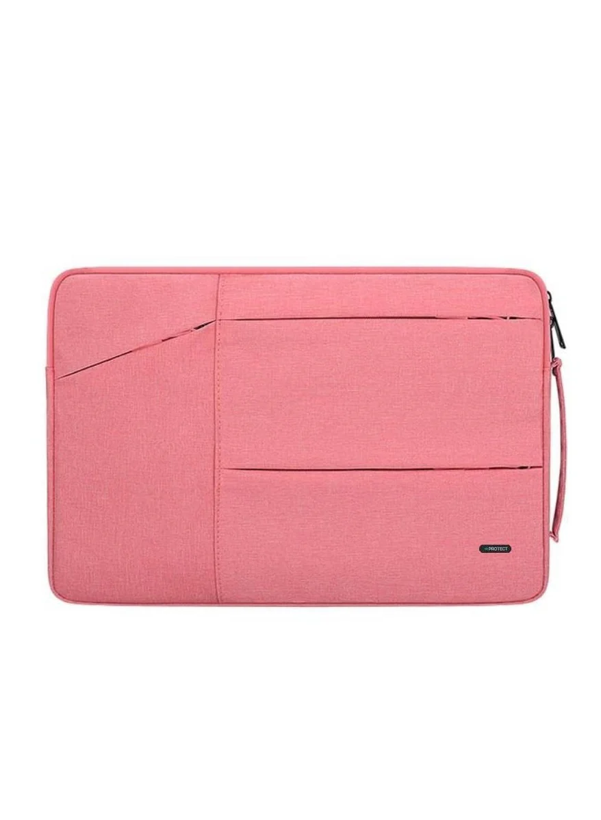 PROTECT Slim Sleeve Laptop Bag, 13.3 inch, Oxford Material, Pink, SLT13.3BPNK
