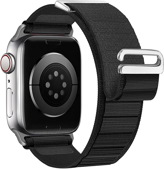 PROTECT Ultra Band Watch Strap, For Apple Watch, 38/40/41mm, Premium fabric, Black, UWS41BLK