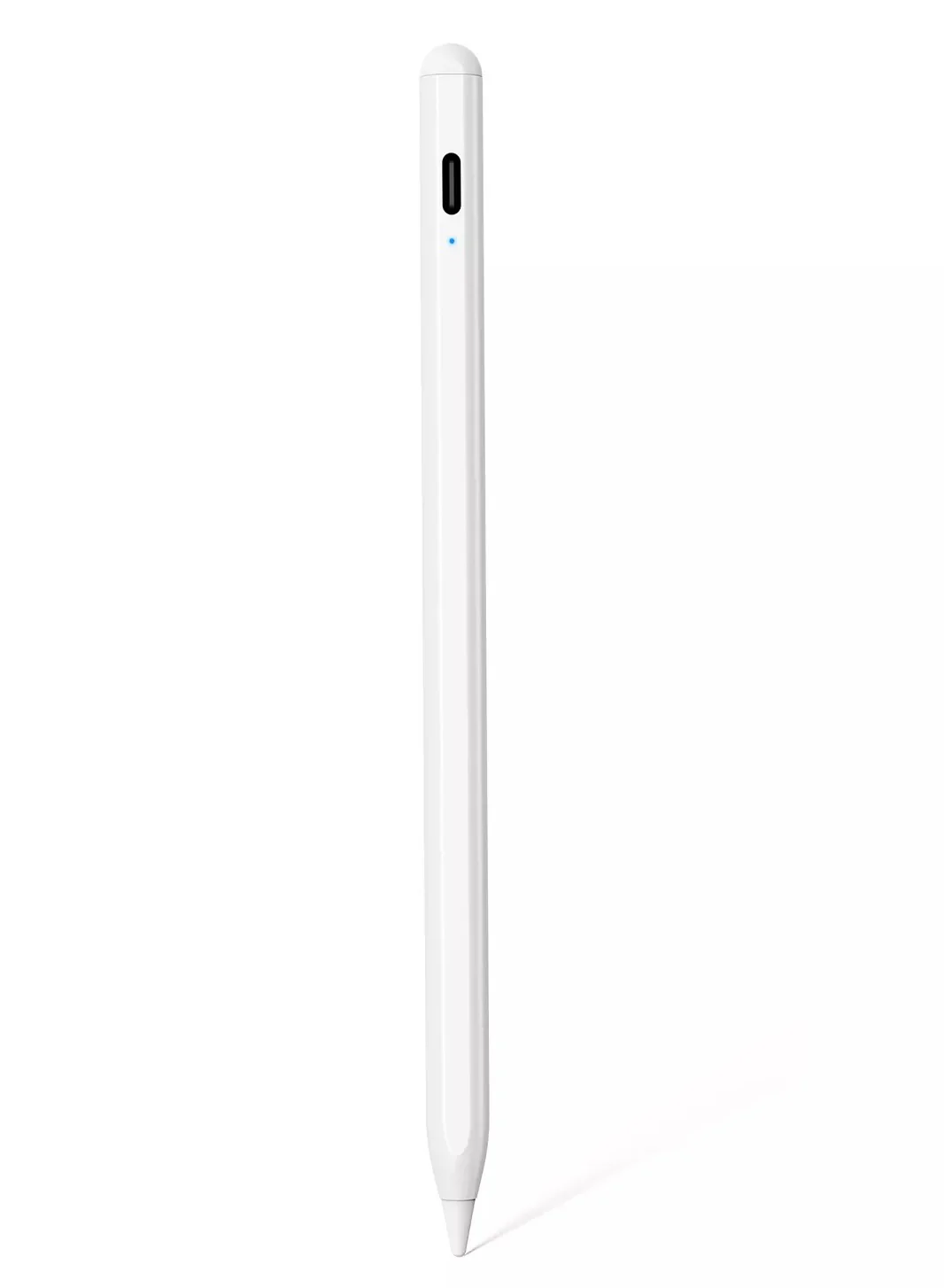 PROTECT Universal Pencil Stylus Pen, Type C Charging, With Type C Cable, White, PPK08