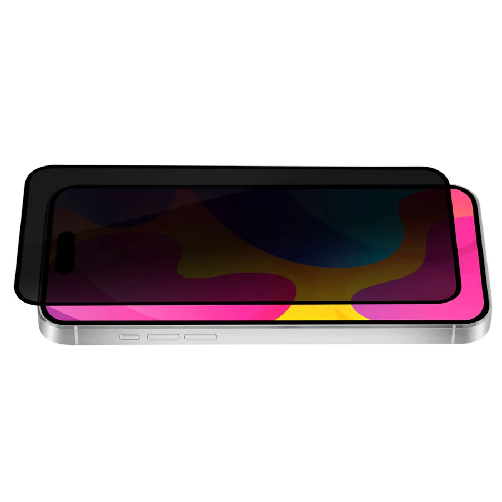 Qdos Optiguard Eco Glass Privacy Screen Protection for Apple iPhone 15  Clear - Image 4