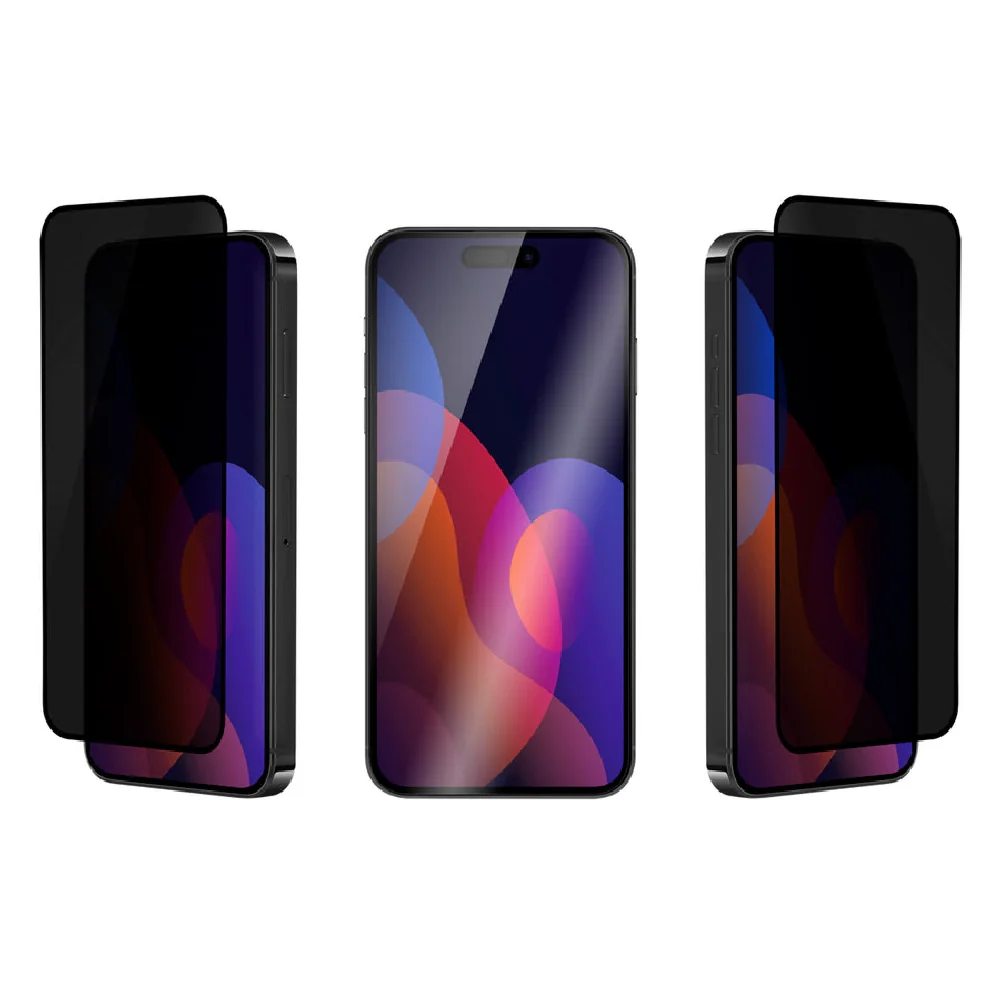 Qdos Optiguard Eco Glass Privacy Screen Protection for Apple iPhone 15 Pro Clear - Image 5