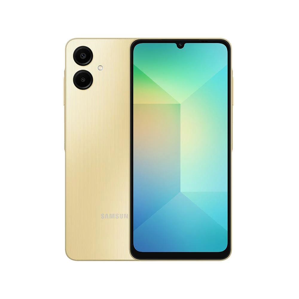 Samsung Galaxy A06 4G Dual SIM Smartphone 6GB RAM, 128GB Storage, Gold
