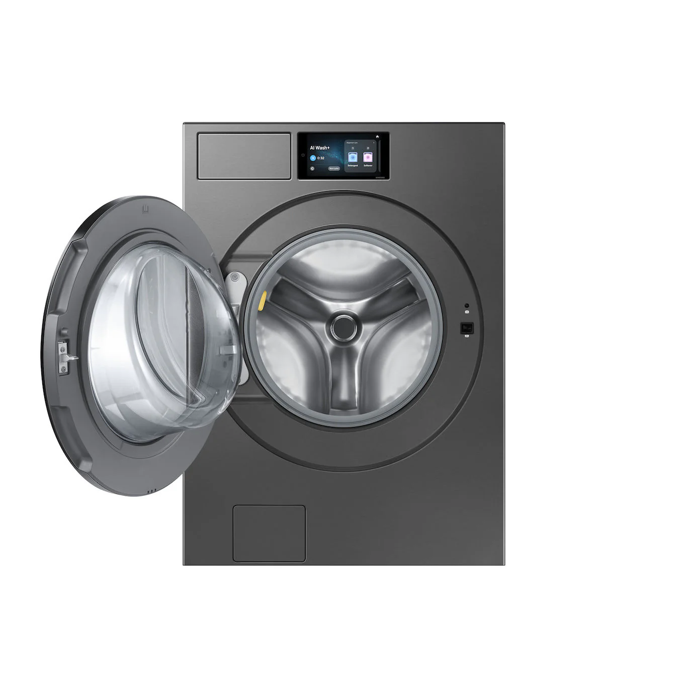Samsung Bespoke AI Front Load Washing Machine, 26KG, 1100 RPM, Silver, WF90F26ADSGU - Image 4