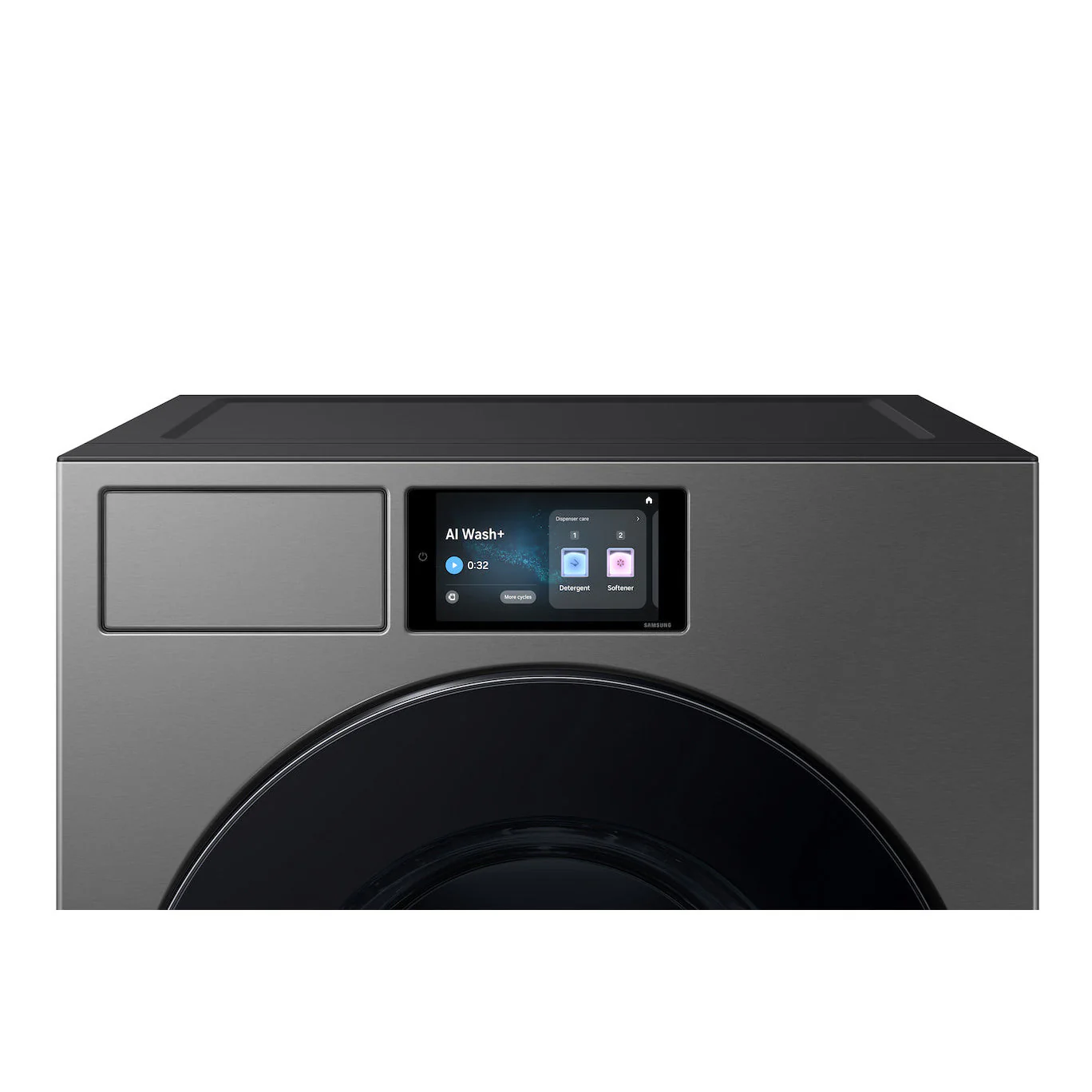 Samsung Bespoke AI Front Load Washing Machine, 26KG, 1100 RPM, Silver, WF90F26ADSGU - Image 7