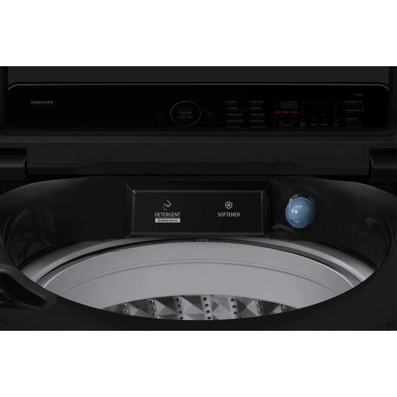 Samsung Bespoke AI Top-load Washing Machine, 12KG, Black, WA80F12S8BGU - Image 5