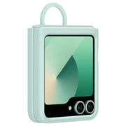Samsung Flip6 Silicone Case with Ring Mint - Image 3