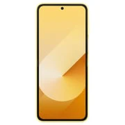 Samsung Flip6 Silicone Case with Ring Yellow - Image 2