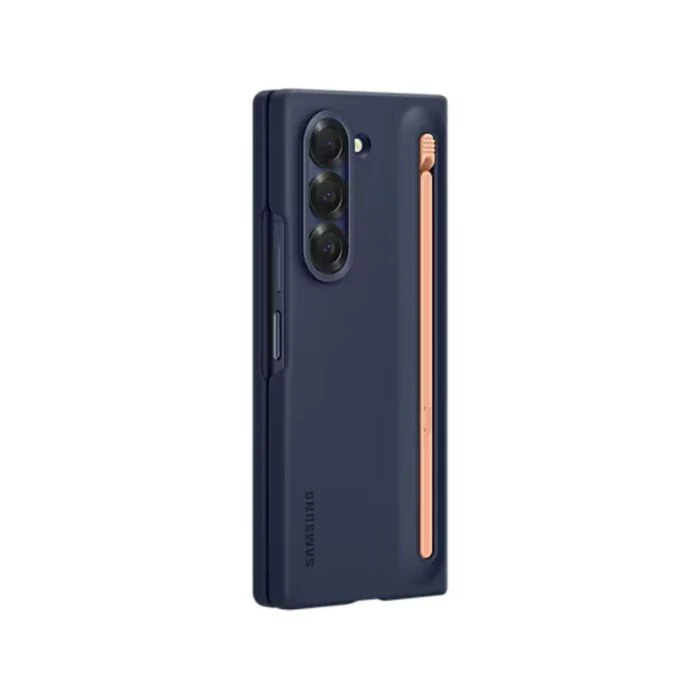 Samsung Fold6 Silm S Pen Grip Case Navy - Image 2