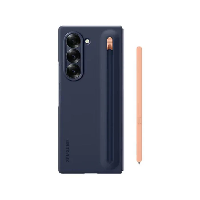 Samsung Fold6 Silm S Pen Grip Case Navy - Image 4