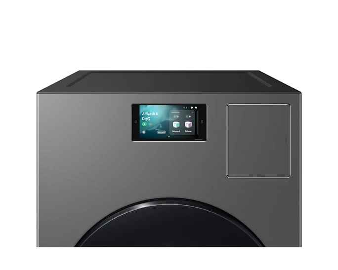 Samsung Front Load Washer Dryer Bespoke AI Laundry Combo, 26KG/15KG, Gray, WD26DB8995BZGU - Image 3