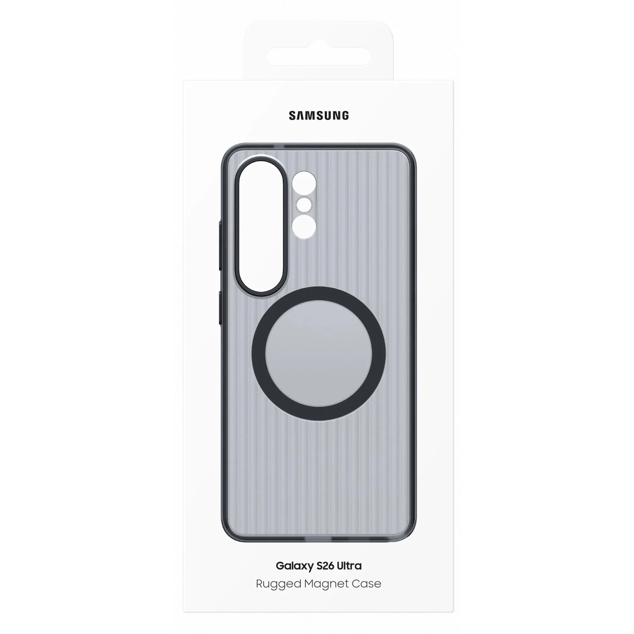 Samsung Galaxy S26 Ultra Rugged Magnetic Case Black - Image 3
