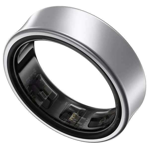Samsung Galaxy Smart Ring, Size 6, Titanium Silver, SM-Q506NZSAMEA