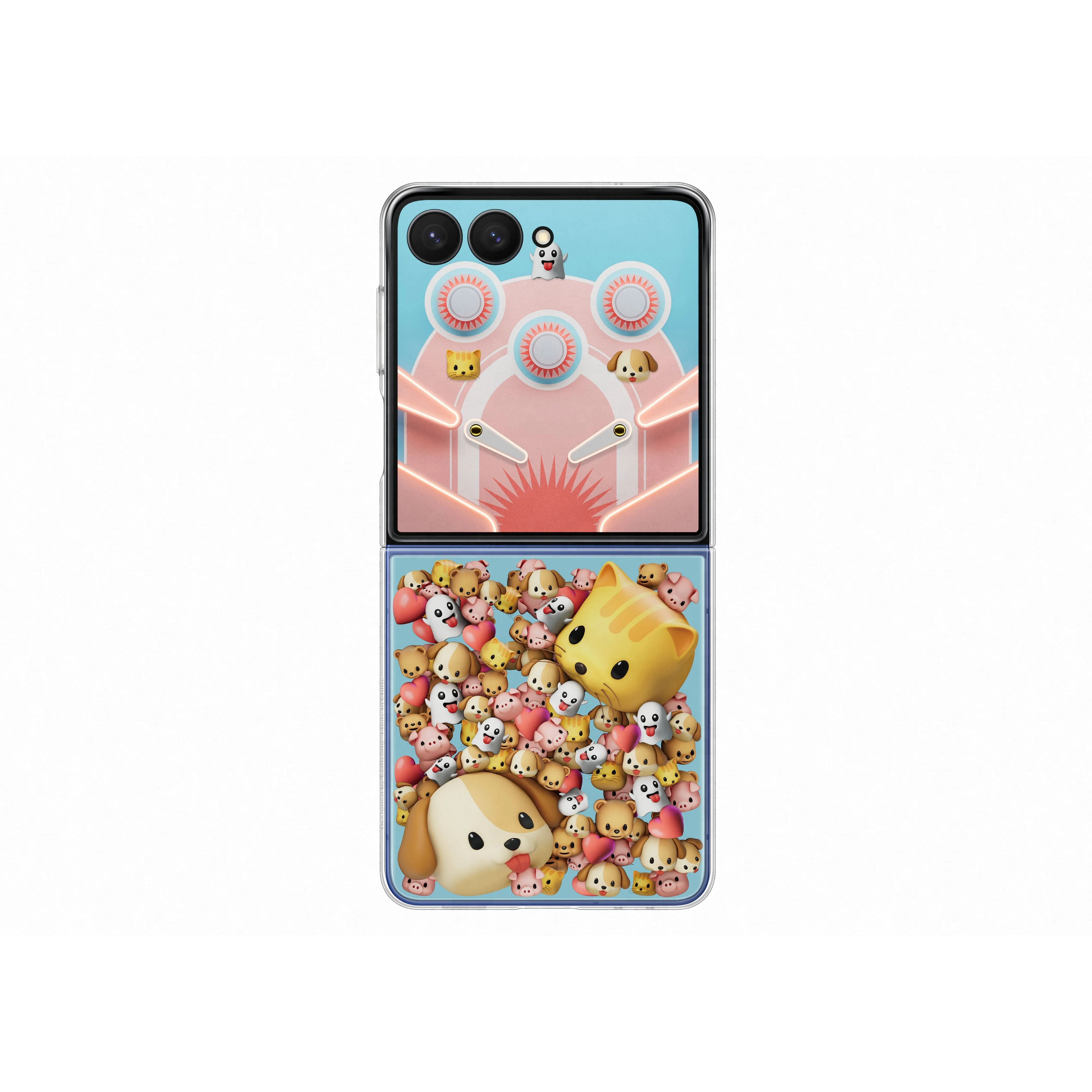 Samsung Galaxy Z Flip7 Clear Flipsuit Case - Image 3
