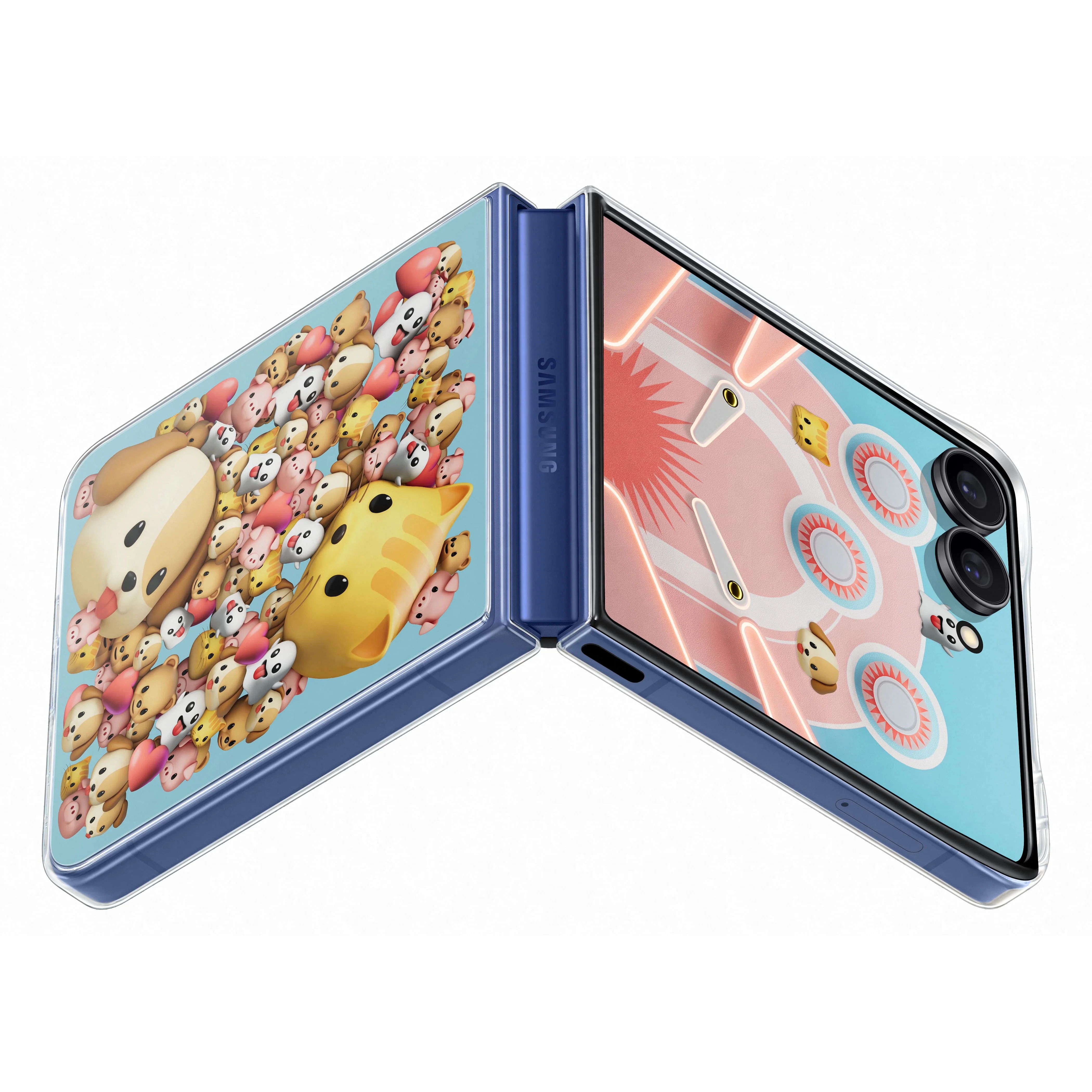 Samsung Galaxy Z Flip7 Clear Flipsuit Case - Image 5