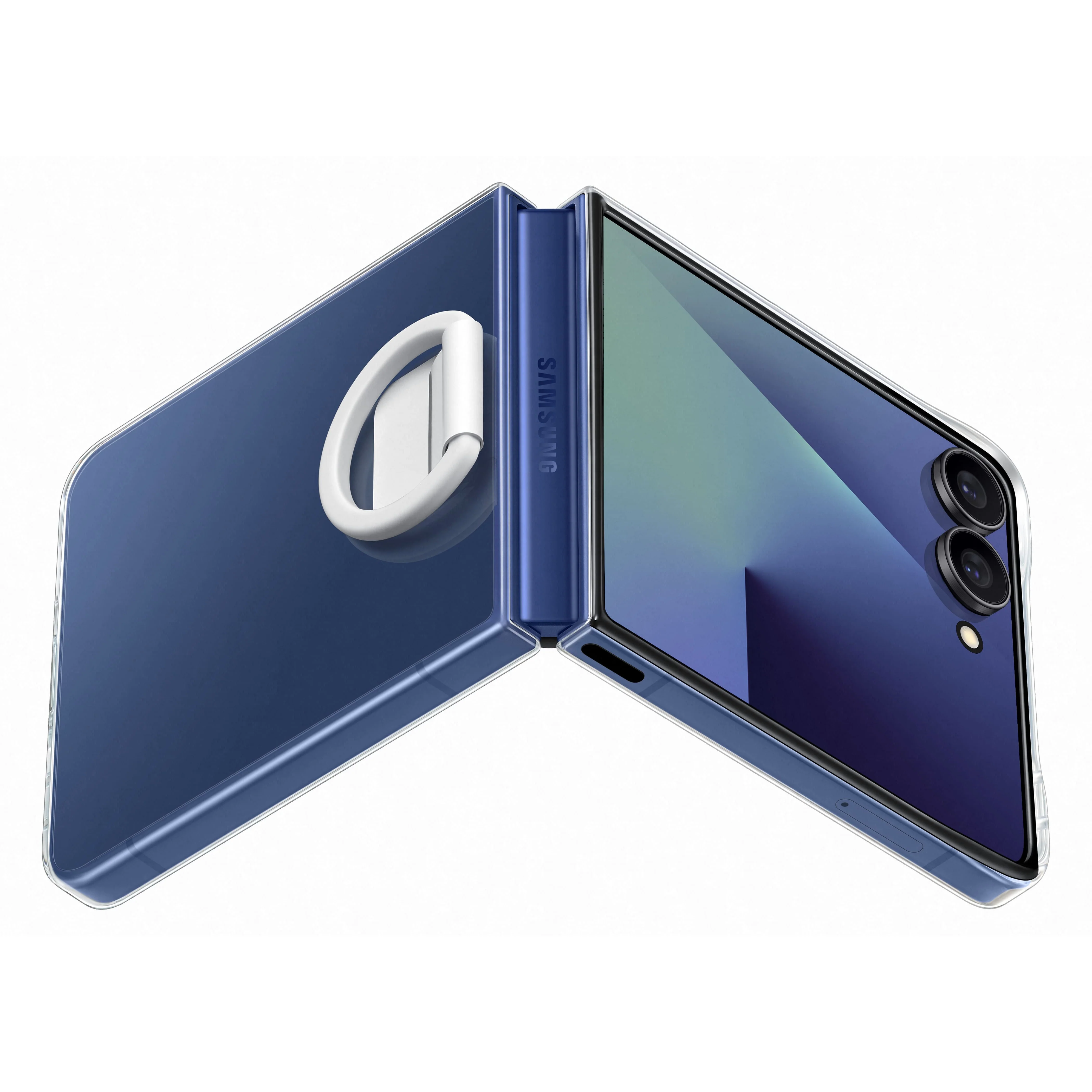 Samsung Galaxy Z Flip7 Clear Ring Case - Image 6