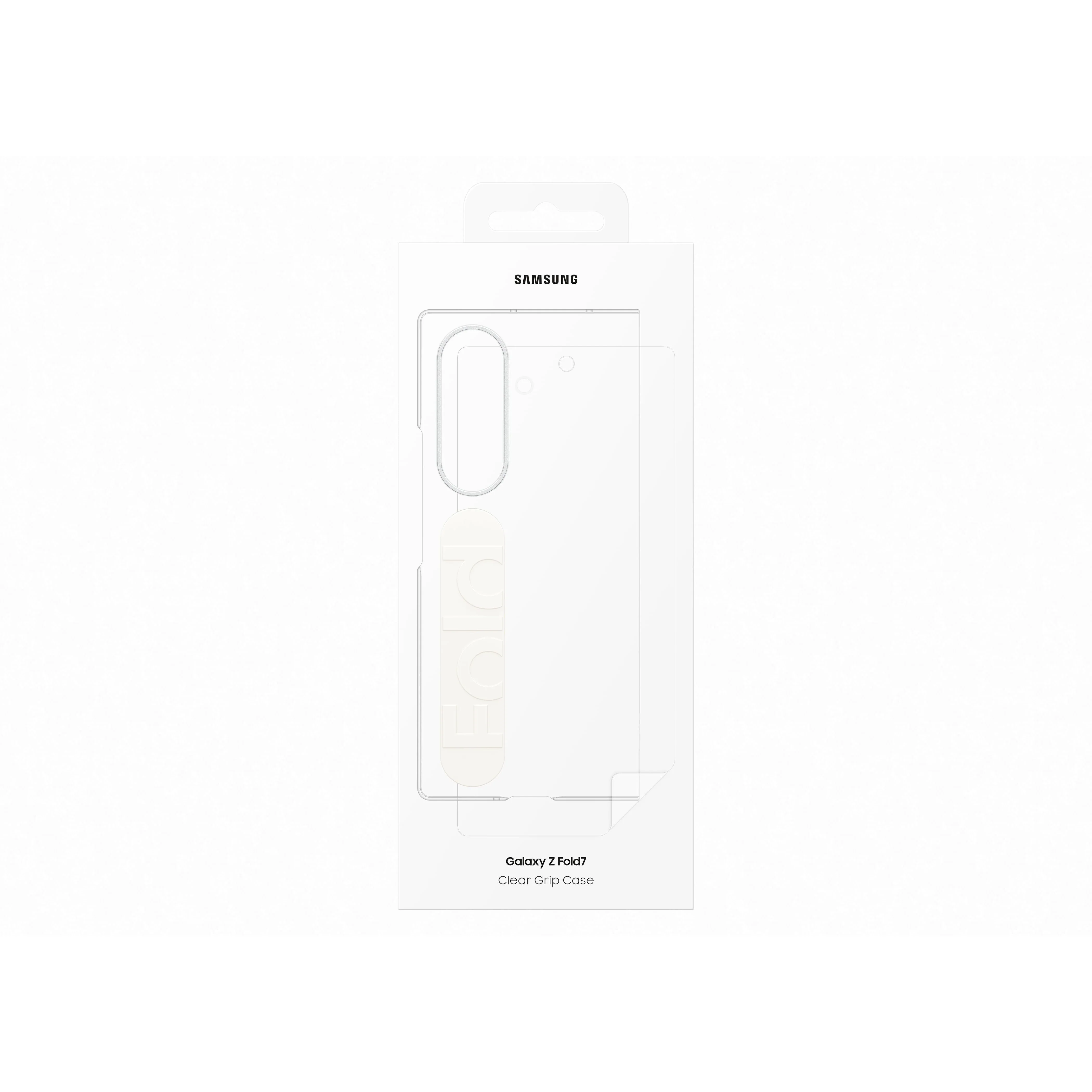 Samsung Galaxy Z Fold7 Clear Grip Case - Image 7