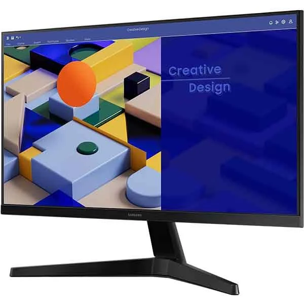SAMSUNG LS24C310 24 inch S3 FHD FLAT MONITOR 75HZ IPS PANEL BORDERLESS - Image 3